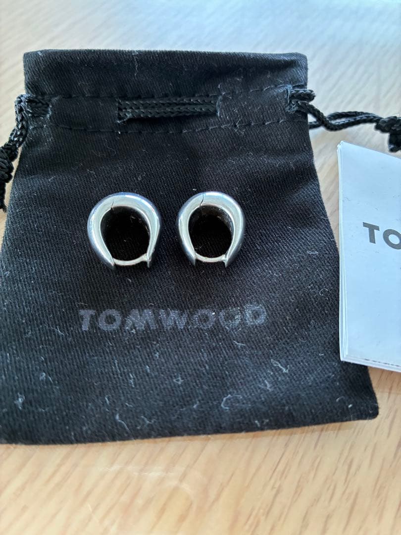 me様/TOM WOOD/トムウッド/Ice hoop small/シルバー