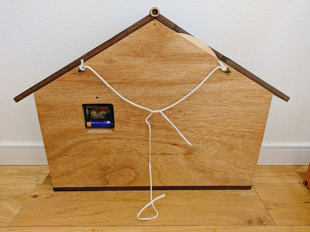 【希少品】ジブリ となりのトトロ 万年カレンダー付き 置時計 掛け時計 木製