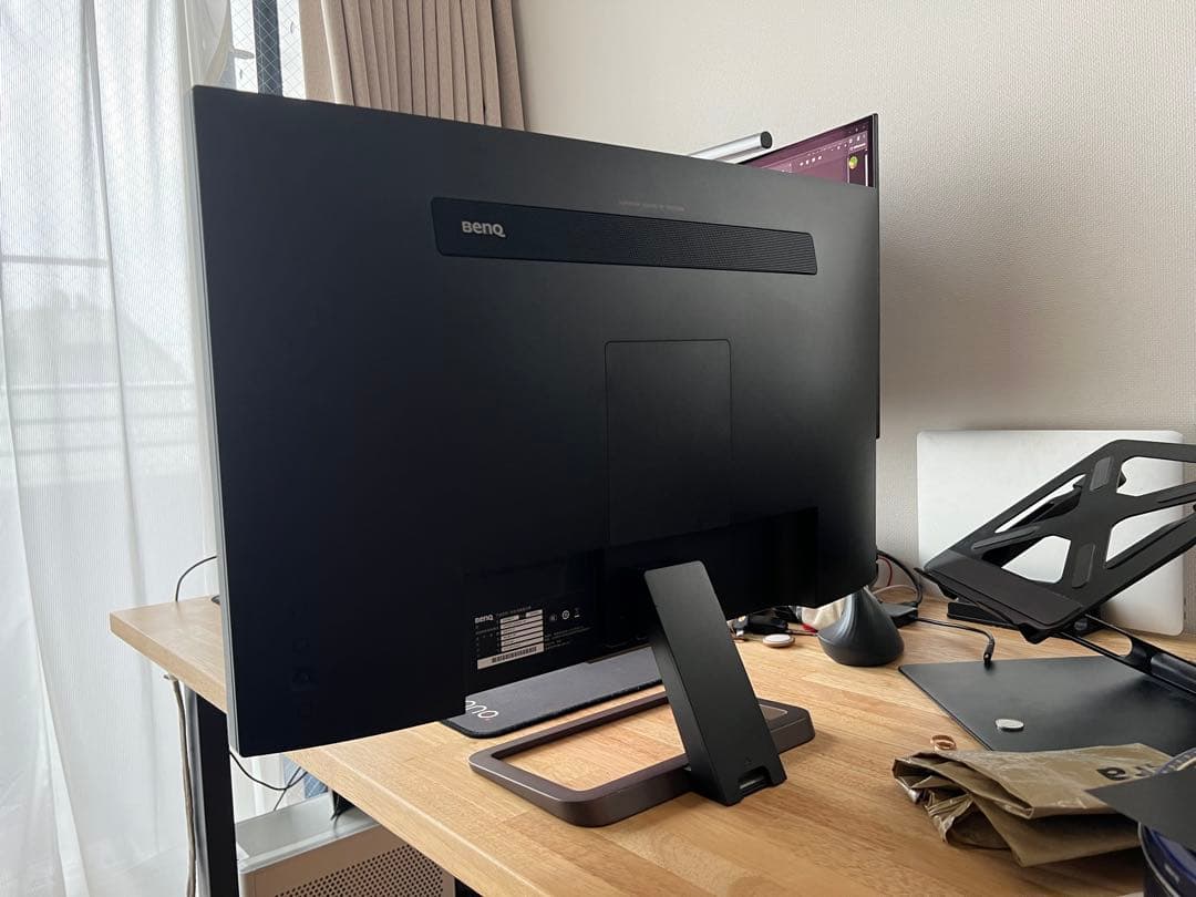 Benq EX2780q 2k 144 27 モニター本体