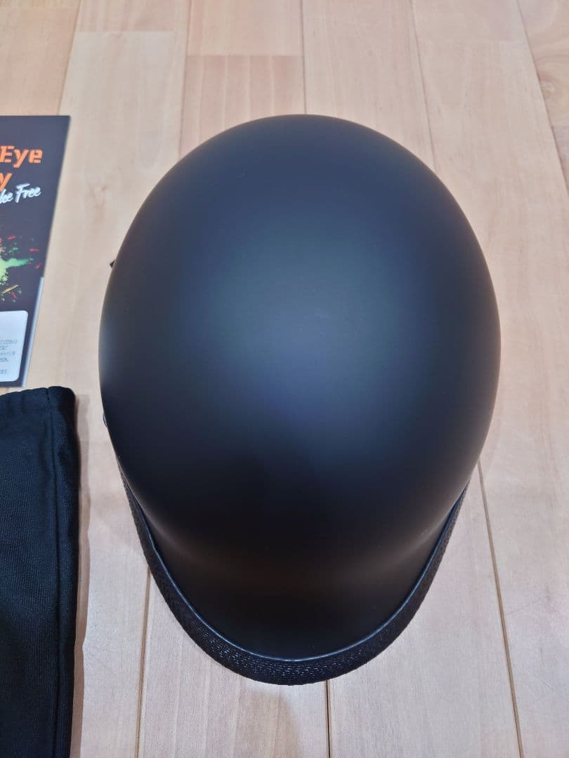 Third-Eye ベッカー　半帽ヘルメット マットブラック