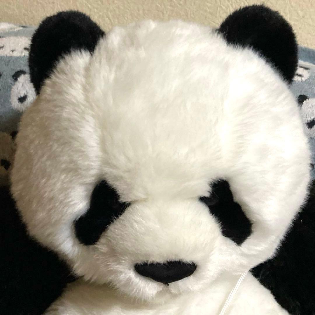 上野動物園パンダ 抱っこシャンぬいぐるみ (ポシェット付)