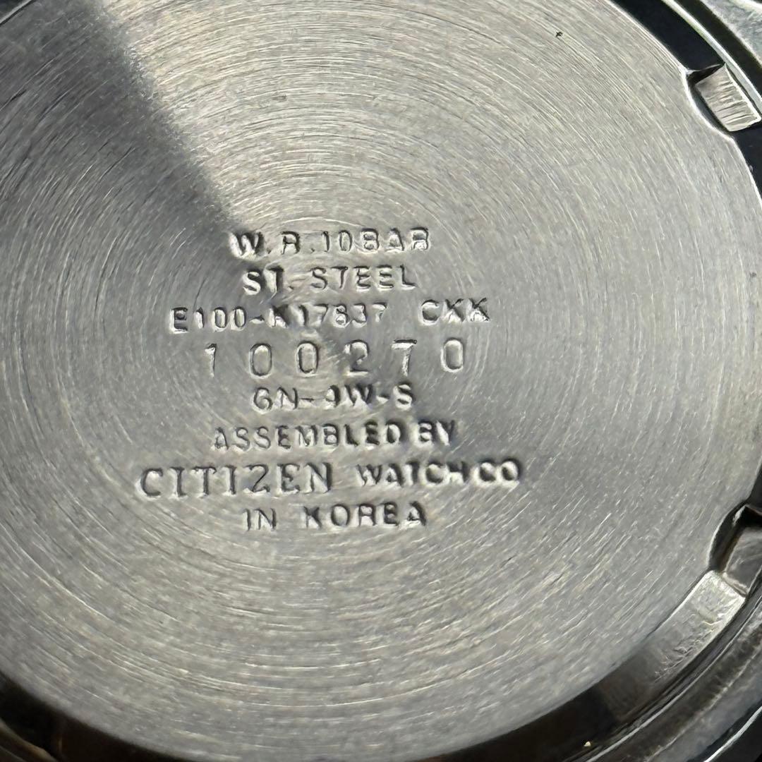 デッドストック CITIZEN Eco-Drive E100 メンズ 稼働品