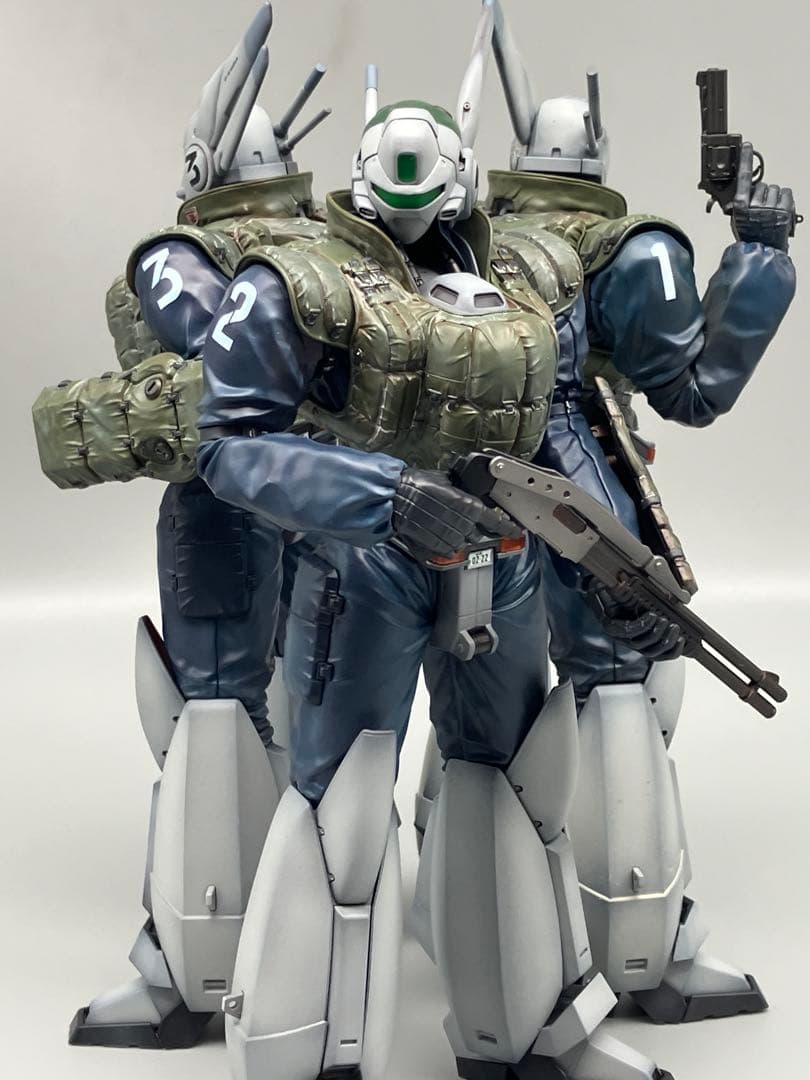 海洋堂ARTPLAパトレイバー　イングラムリアクティブアーマー 3体セット完成品