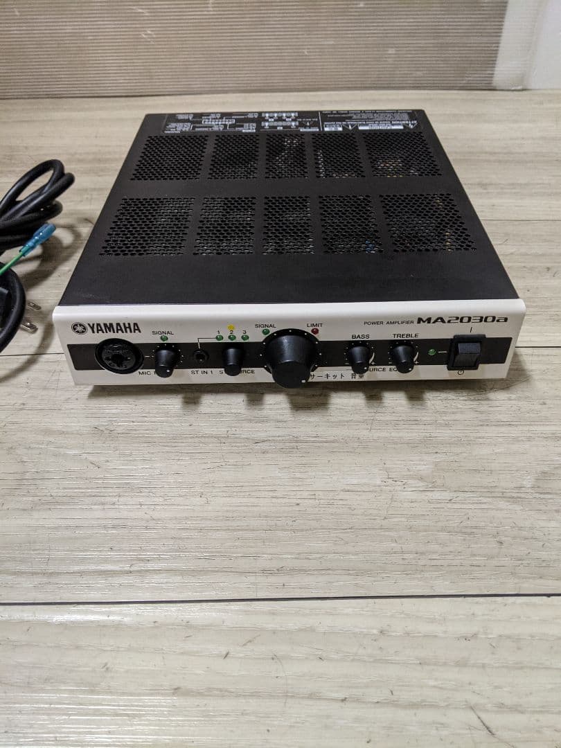 YAMAHA ヤマハ パワーアンプ MA2030a 業務用アンプ 30W