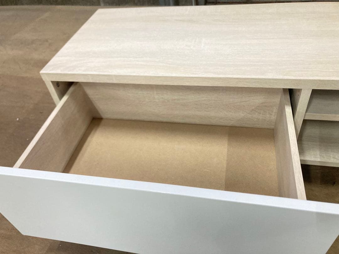 テレビボード 180オークホワイト