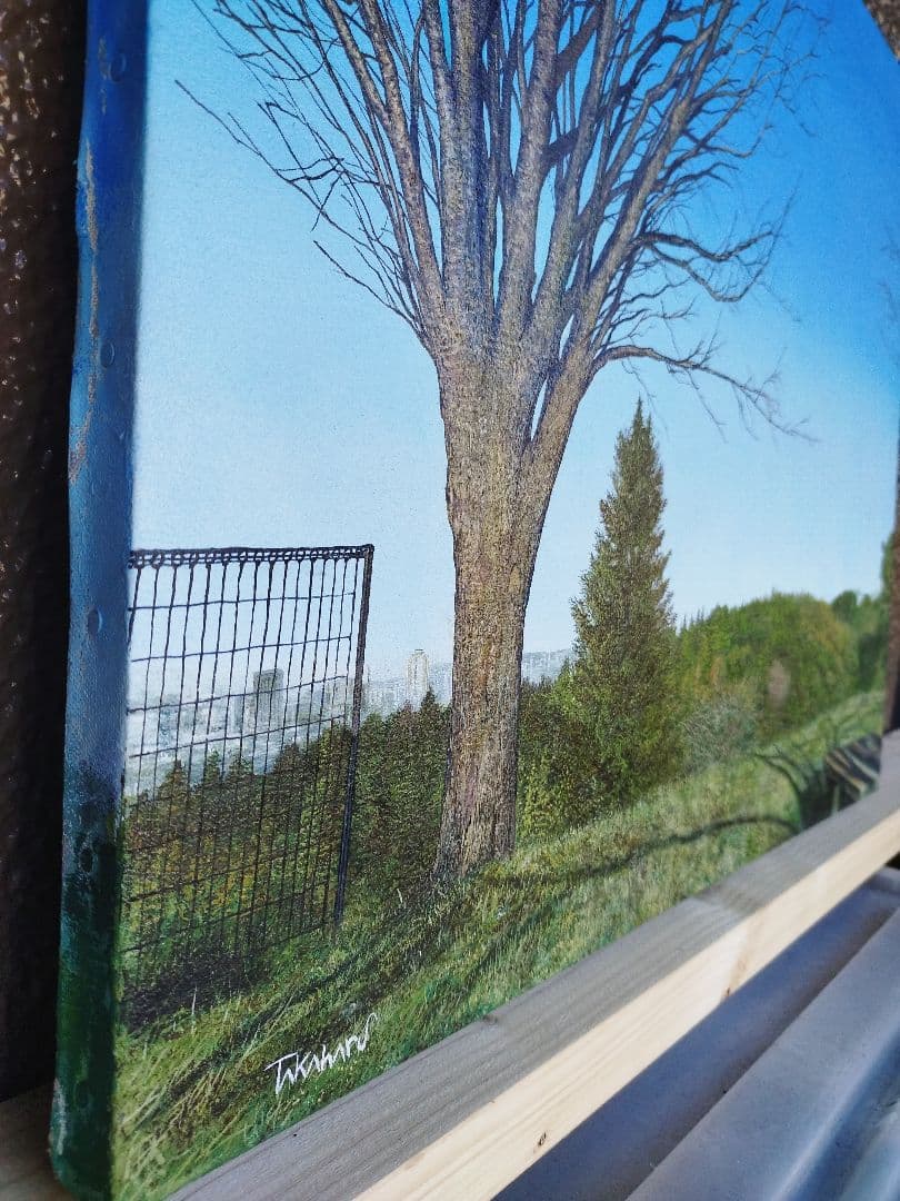 油絵 原画 写実 風景画