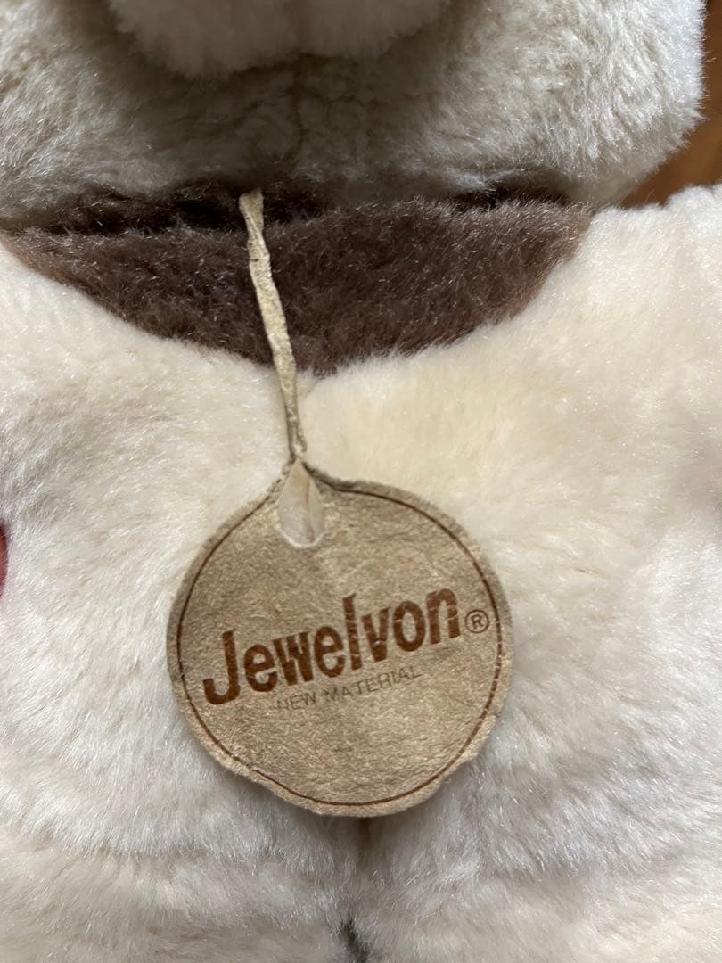Jewelvon ジュエルボンベア　マイヤー織　ビンテージぬいぐるみの三英