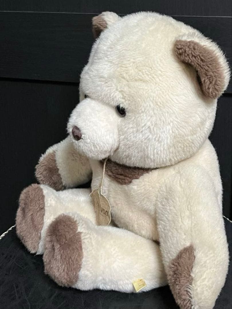 Jewelvon ジュエルボンベア　マイヤー織　ビンテージぬいぐるみの三英