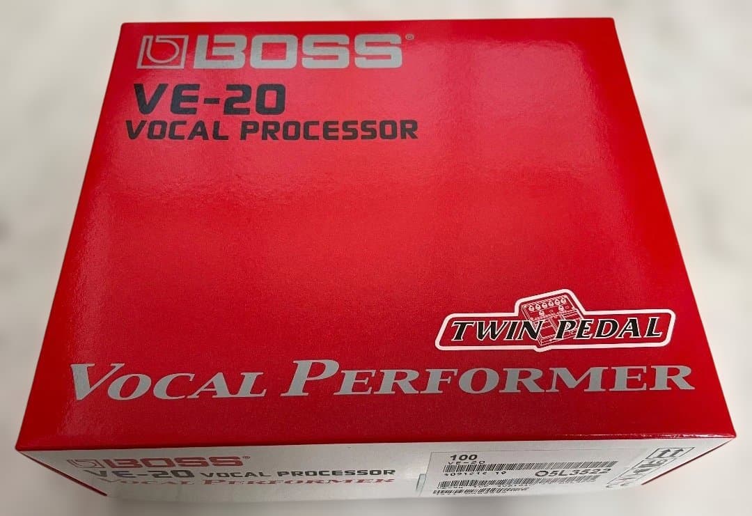 BOSS VE-20 Vocal Performer ボーカルエフェクター