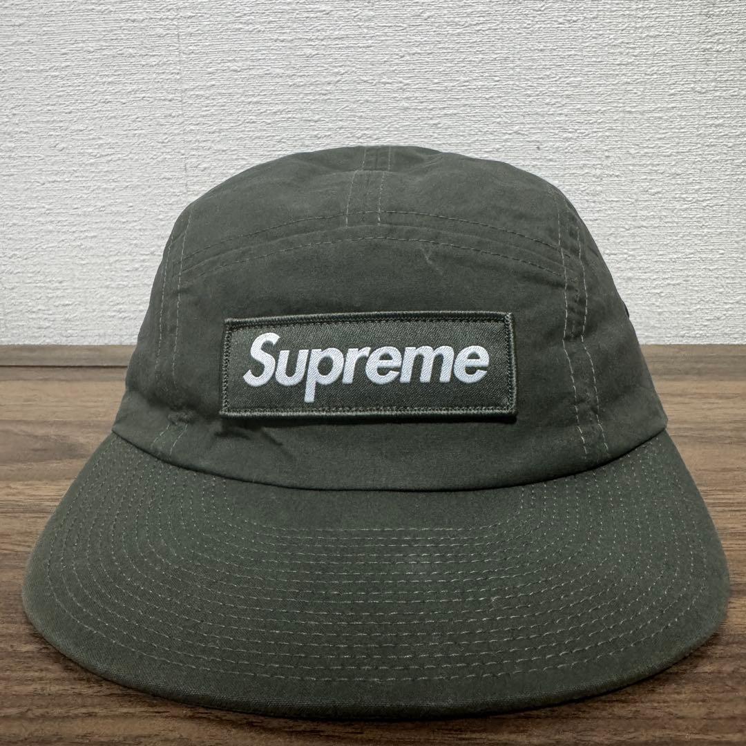 ピクミン【美品】supreme waxed cotton camp cap