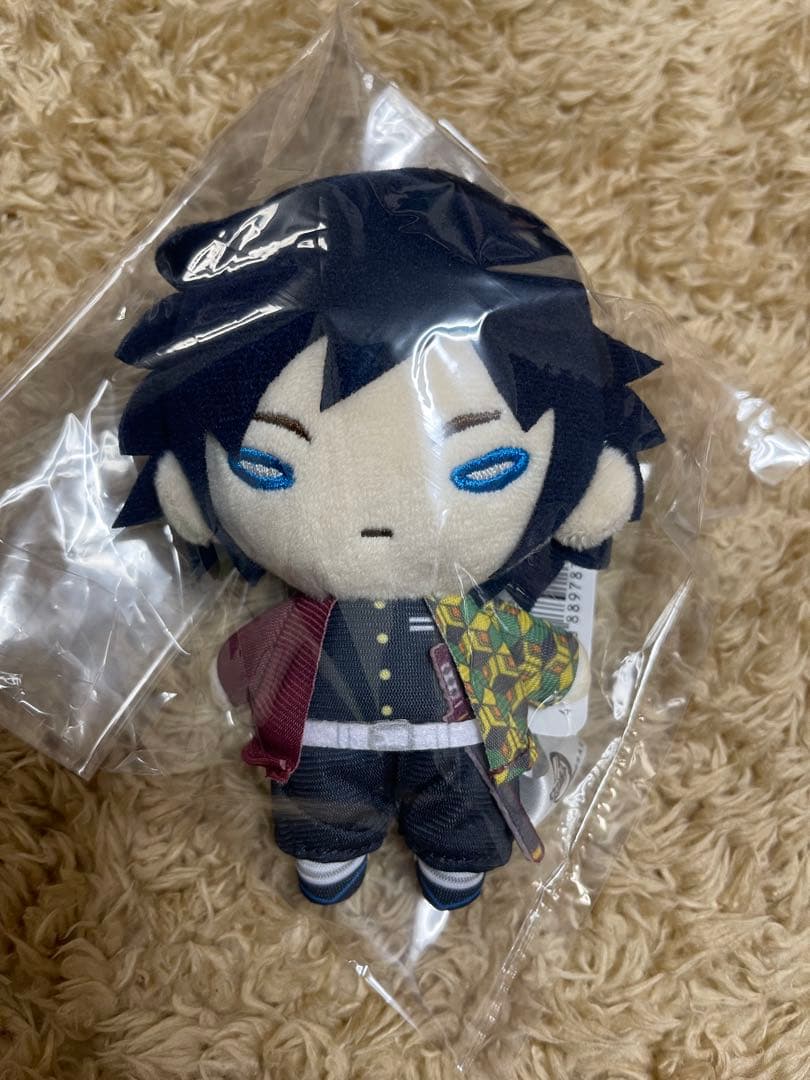 鬼滅の刃 にゃふぉるめ マスコットぶるぶる にとたん ぬいぐるみ 冨岡義勇