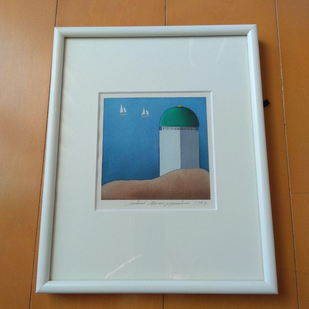 ヴィーヴィケンパイネン 水彩画 1997年　灯台