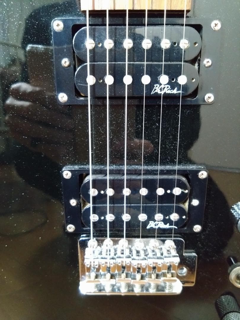 【remさん専用】B.C. Rich ASM 1 ブラックラメ入 エレキギター