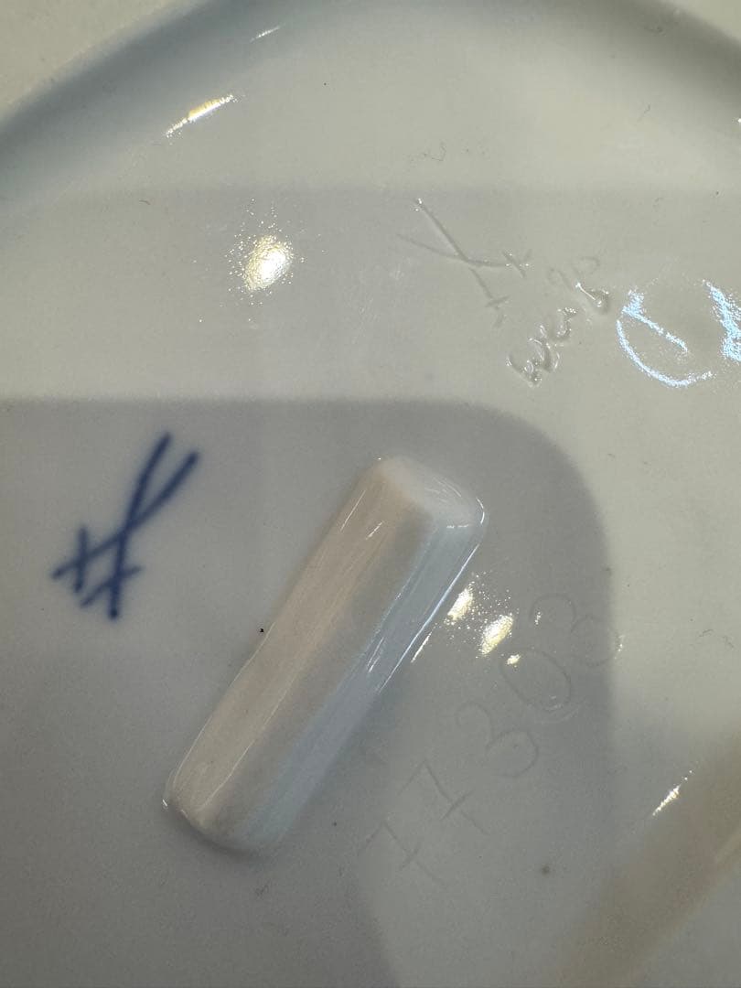 マイセン　フラミンゴ　置物