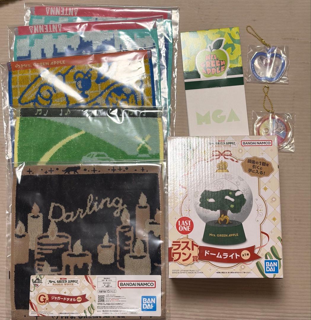 Mrs.GREEN APPLE 一番くじ　ラストワン賞　ドームライト セット