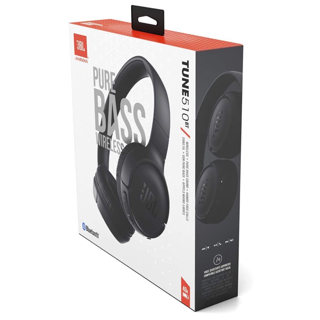JBL TUNE 510BT Bluetoothヘッドホン密閉型/最大約40時間
