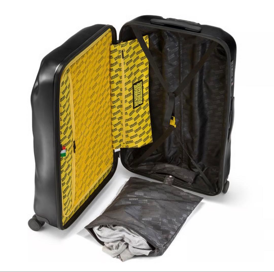 CRASHBAGGAGEブラック Lサイズ キャリーケース