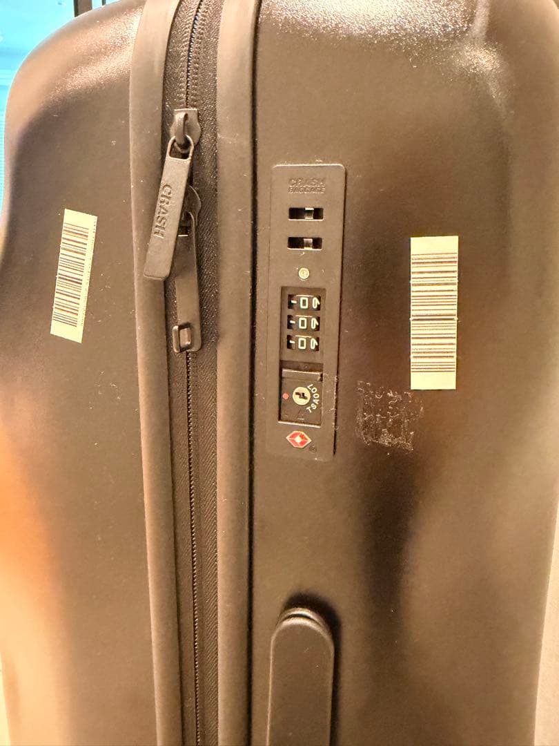 CRASHBAGGAGEブラック Lサイズ キャリーケース