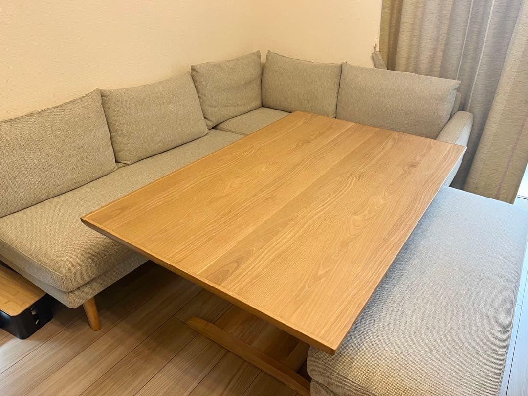 【unico】ダイニングソファ2点セット※ソファのみ※