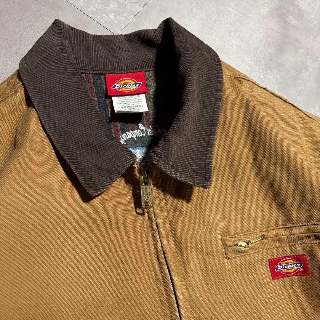 90s- Dickies ディッキーズ　デトロイトジャケット　キャメル　フェード