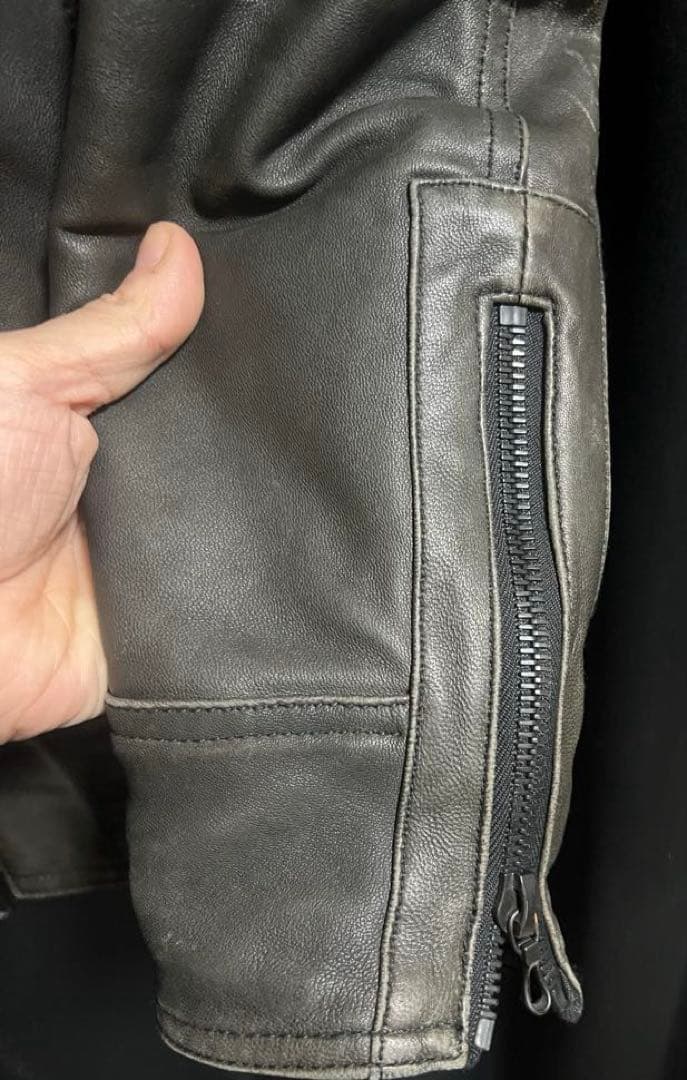 SHELLAC シェラック　ムートンボアレザーライダース送料無料！おまけ付き！