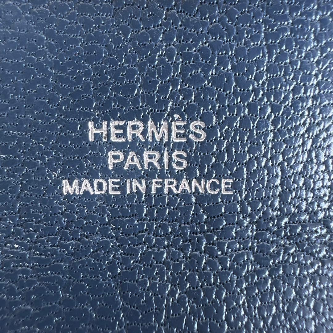 極美品　HERMES エルメス バスティア レザー　ケース 小銭入れ