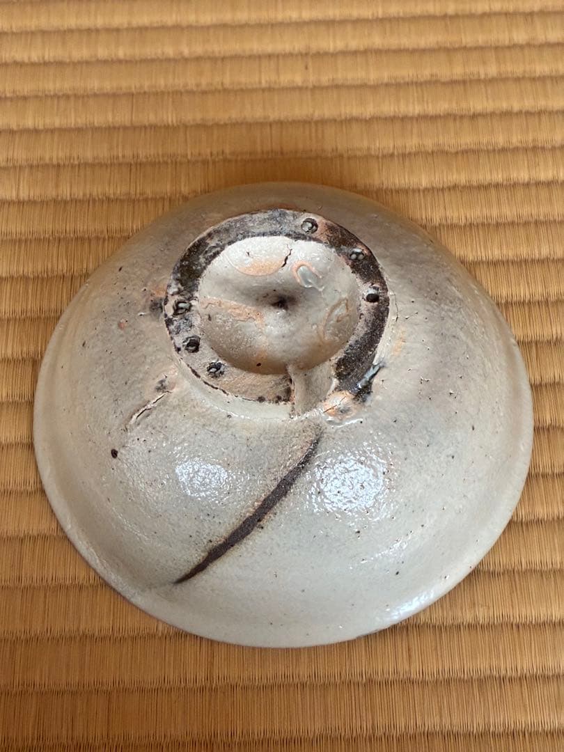 茶道具『粉引茶碗 銘「白馬」寺垣外窯 杉本貞光』大亀老師好の陶工　2026年干支