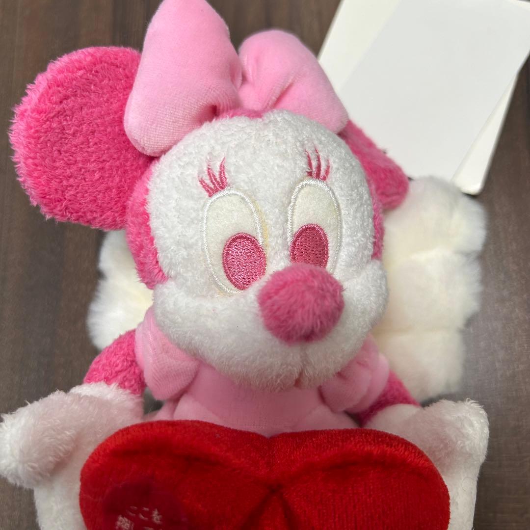 ディズニーストア ミッキーマウス ミニーマウス バレンタイン 天使 ぬいぐるみ
