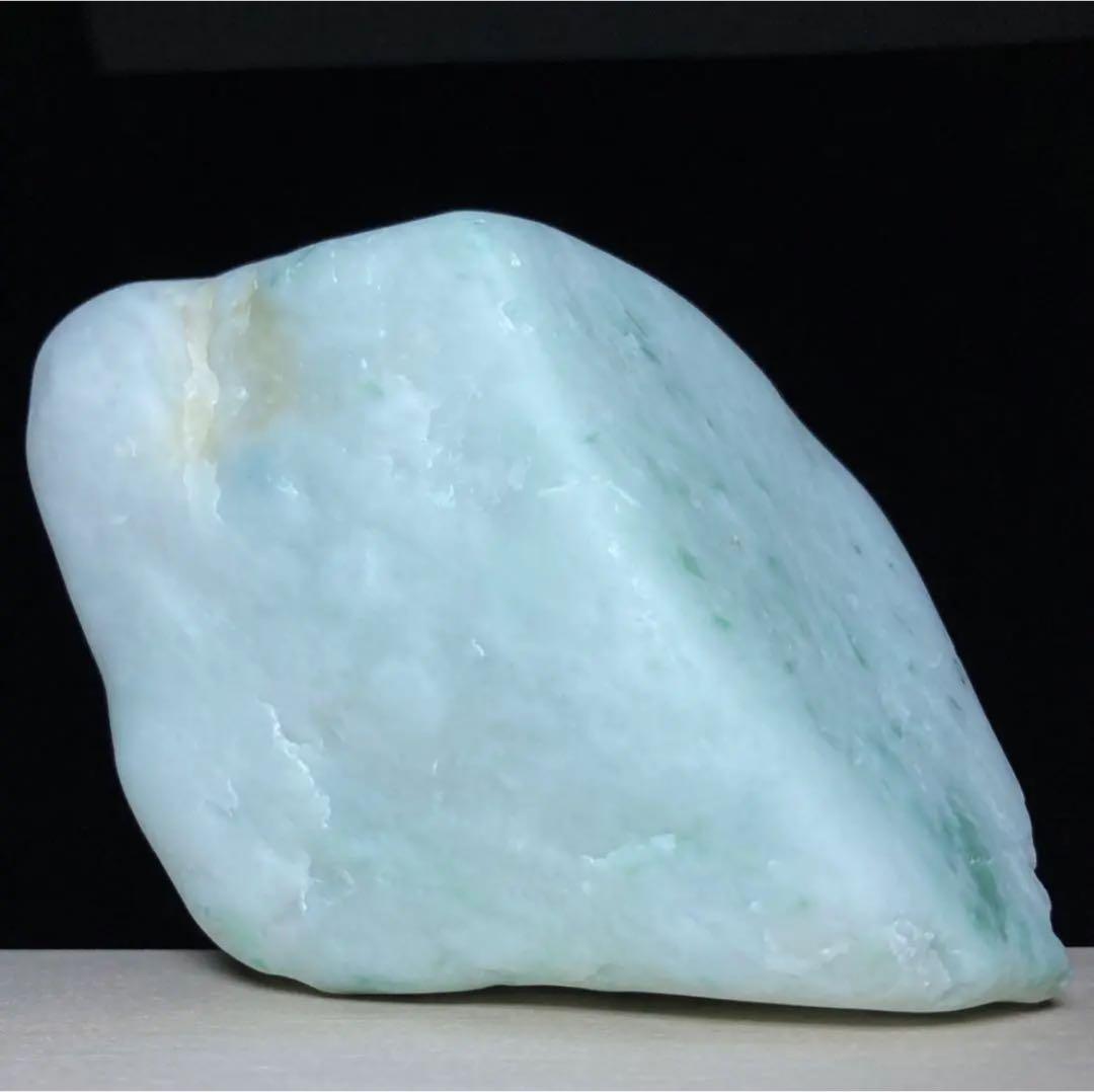 【Premium】特大美石　糸魚川翡翠　翡翠　白×翠　翡翠輝石　原石　754ｇ