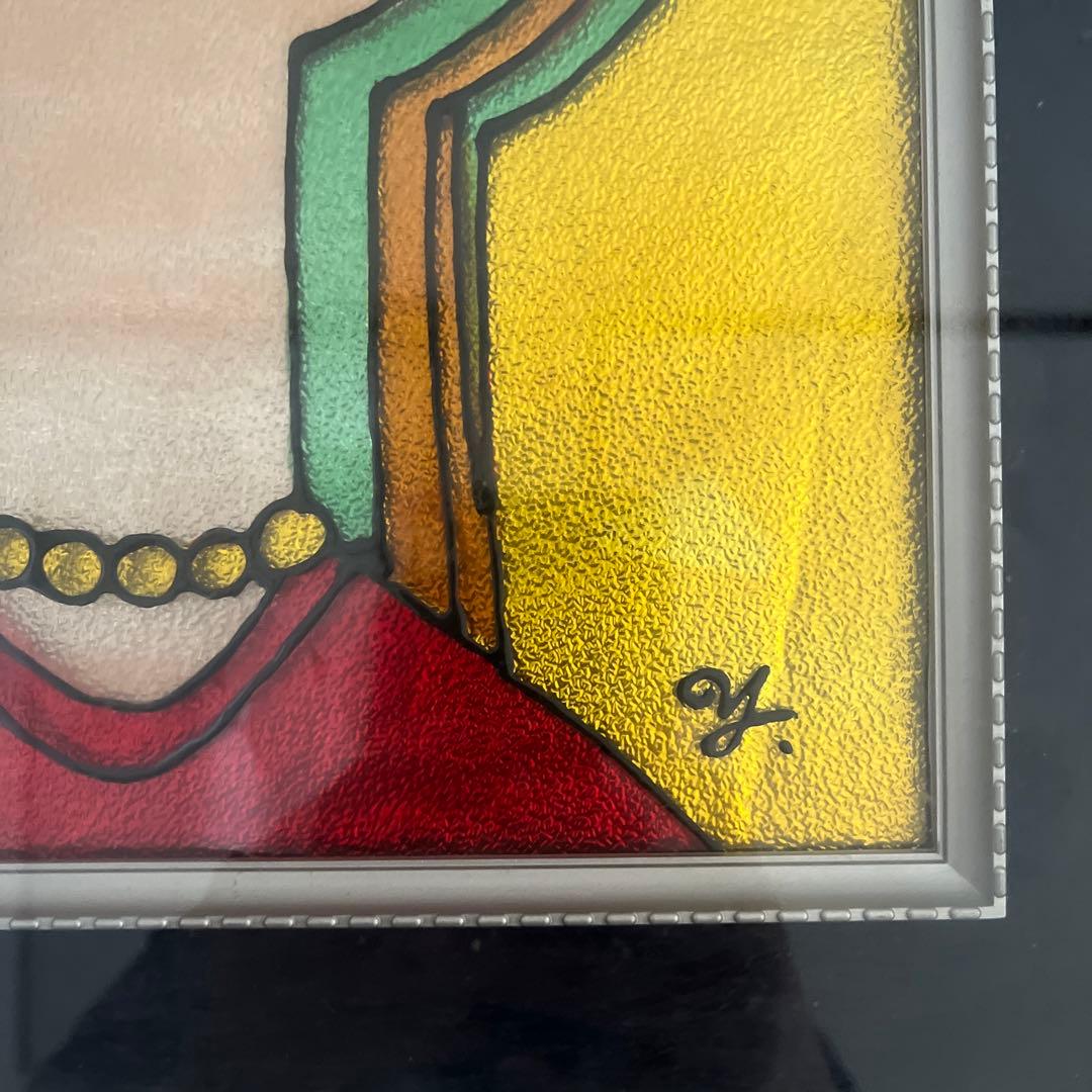 絵画 アート レトロポップ 昭和レトロ 額 インテリア 現代アート カフェ