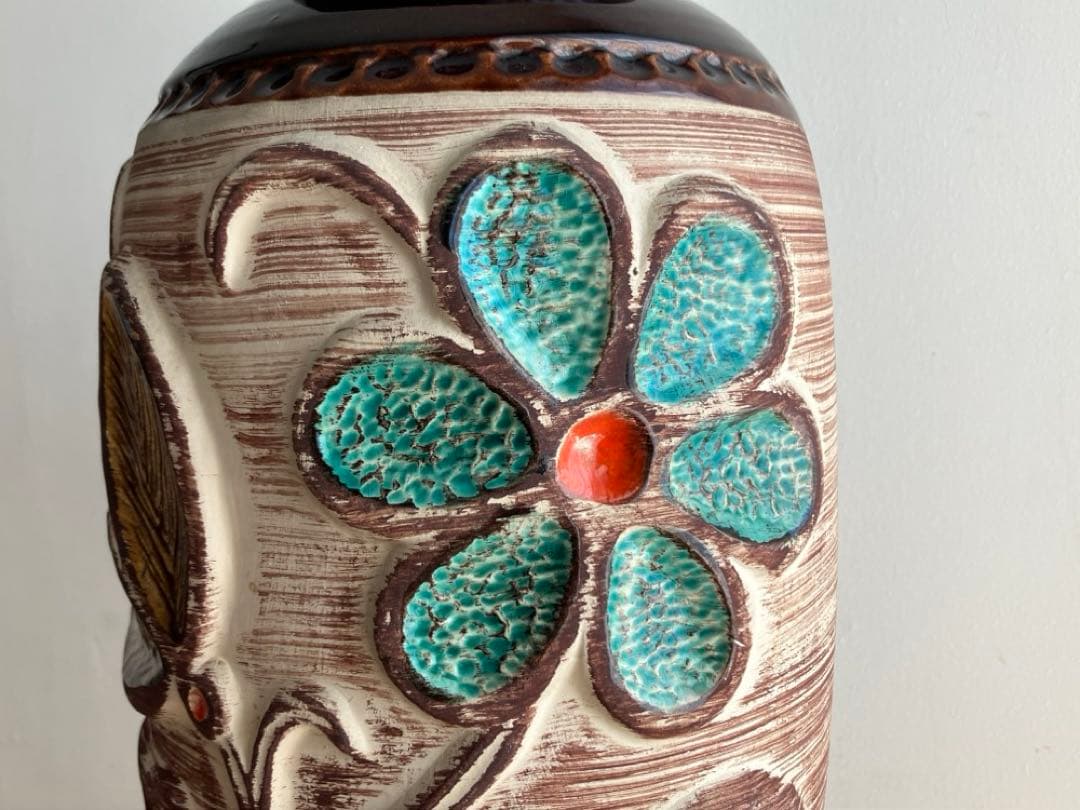 工芸品 Vintage Bay Keramik West German Vase