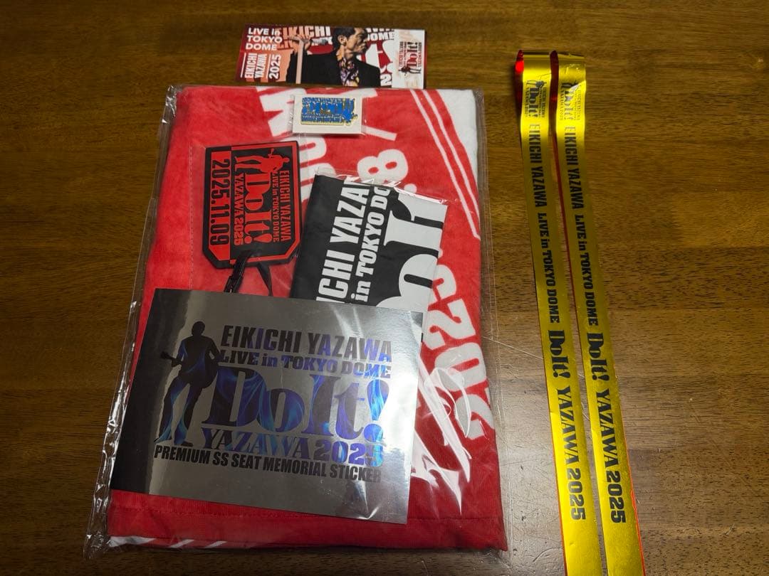 【11/9東京ドーム公演】矢沢永吉 PSS席限定グッズ一式
