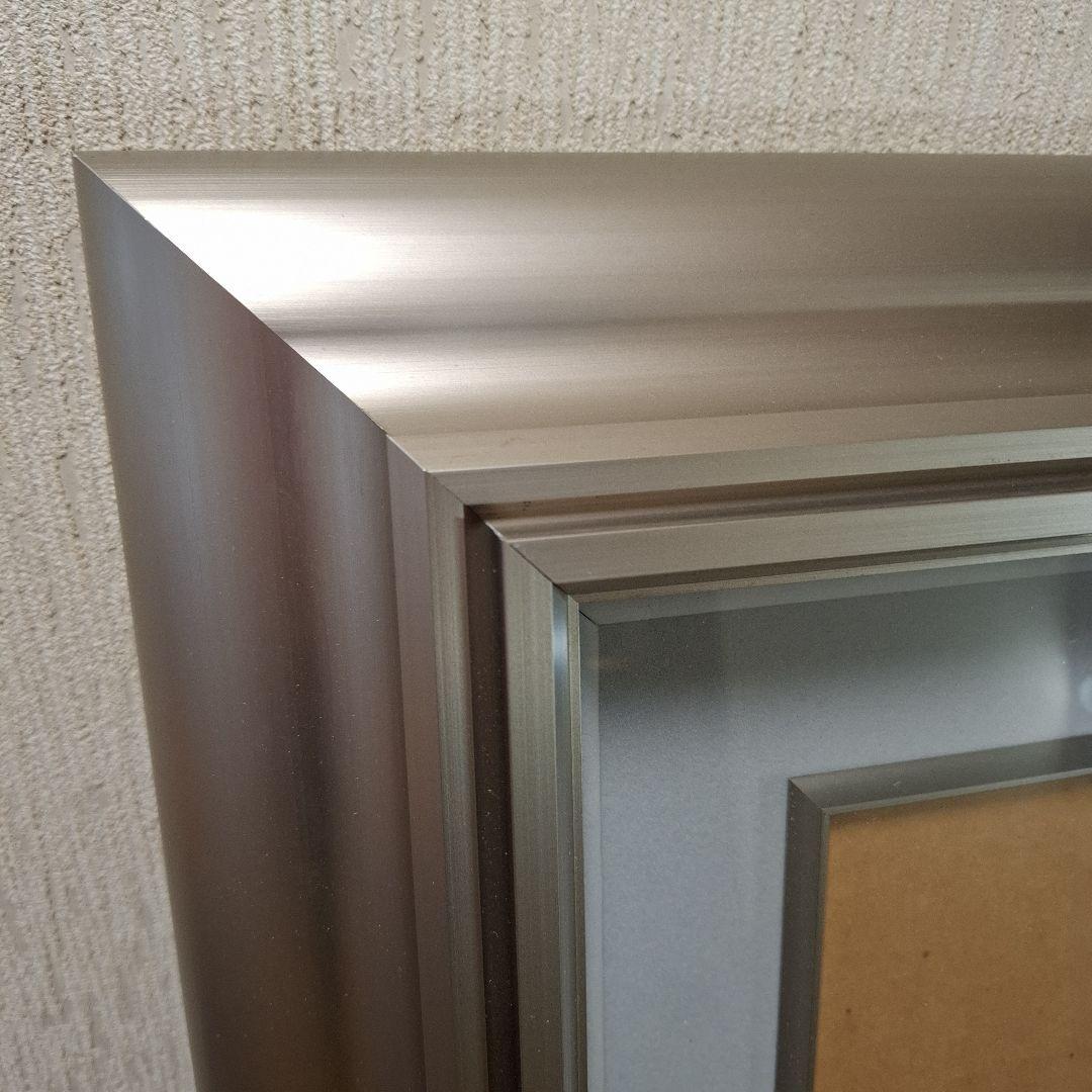 油絵額縁　アルミ額縁　額縁　F10 外寸　73.4×80.9　奥行き9.5