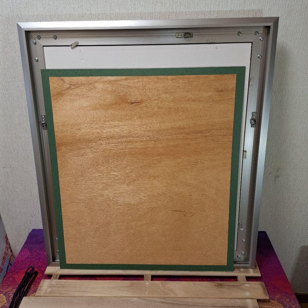 油絵額縁　アルミ額縁　額縁　F10 外寸　73.4×80.9　奥行き9.5