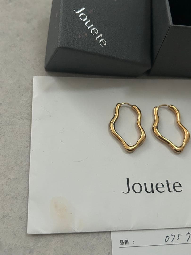 Jouete センシュアル イエローゴールド ピアス