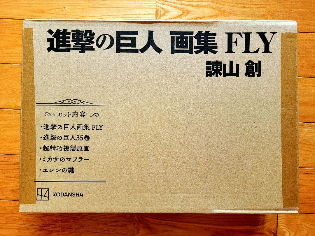 新品未開封 進撃の巨人 FLY 画集