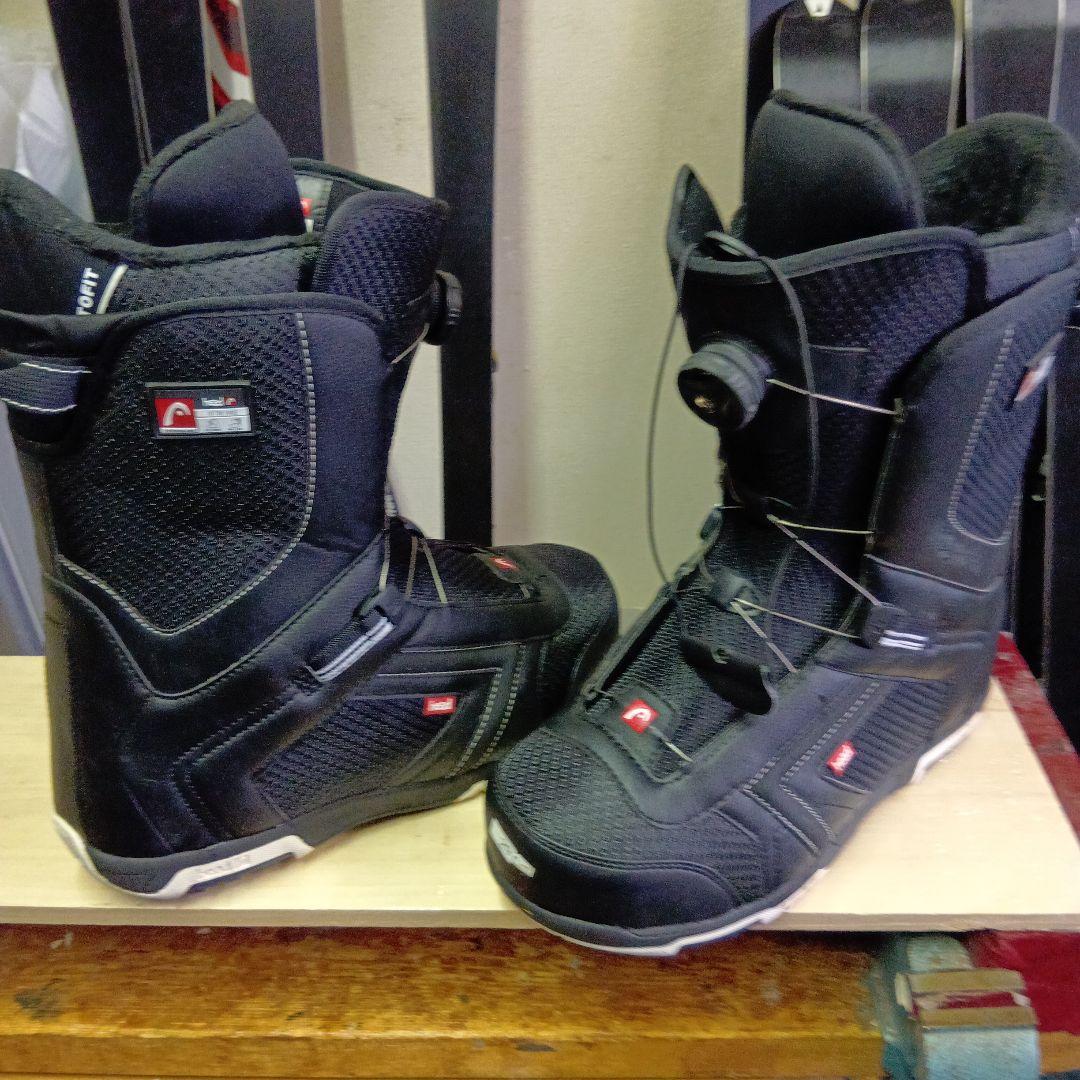 HEAD スノーボードブーツ STRIKE 29cm ブラックBOA 訳あり