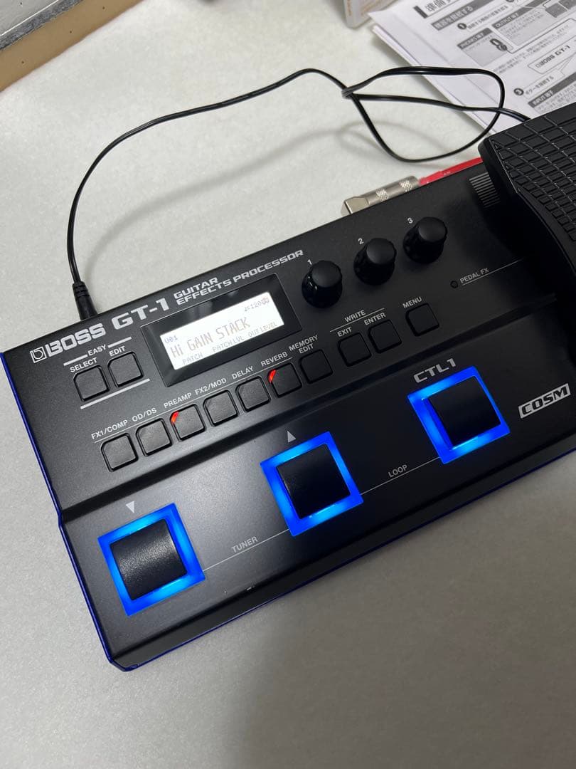 [箱無し]BOSS GT-1 ギターエフェクター(マルチエフェクター)