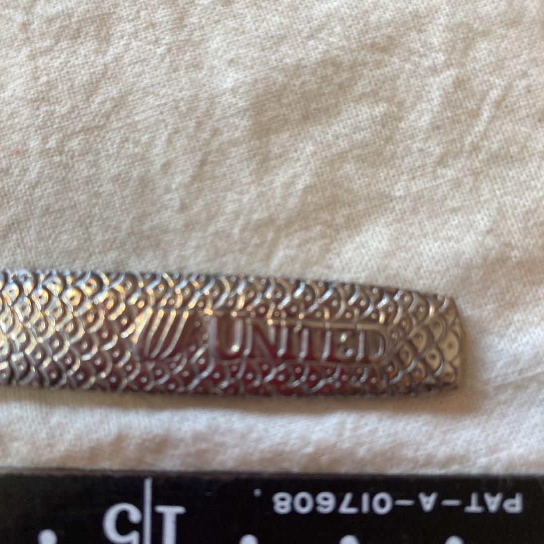 カトラリー　ナイフ　ユナイテッド航空　機内食