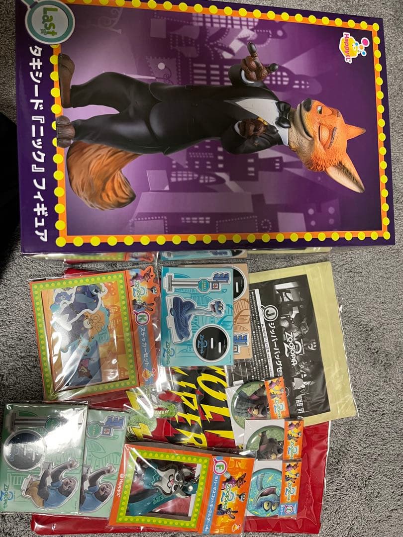 ズートピア　タキシードニックフィギュア等まとめ