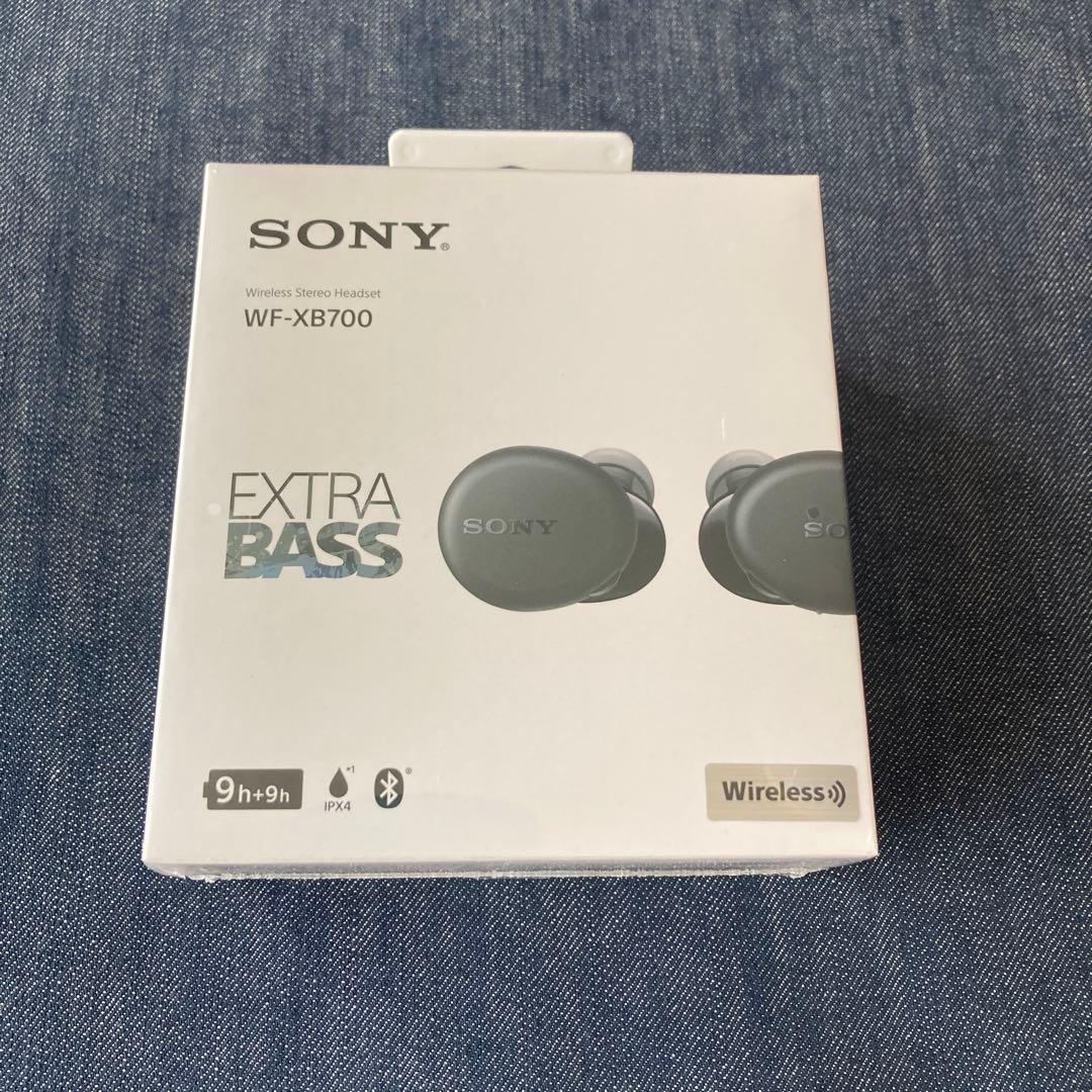 SONY WF-XB700 ブラック ワイヤレスイヤホン