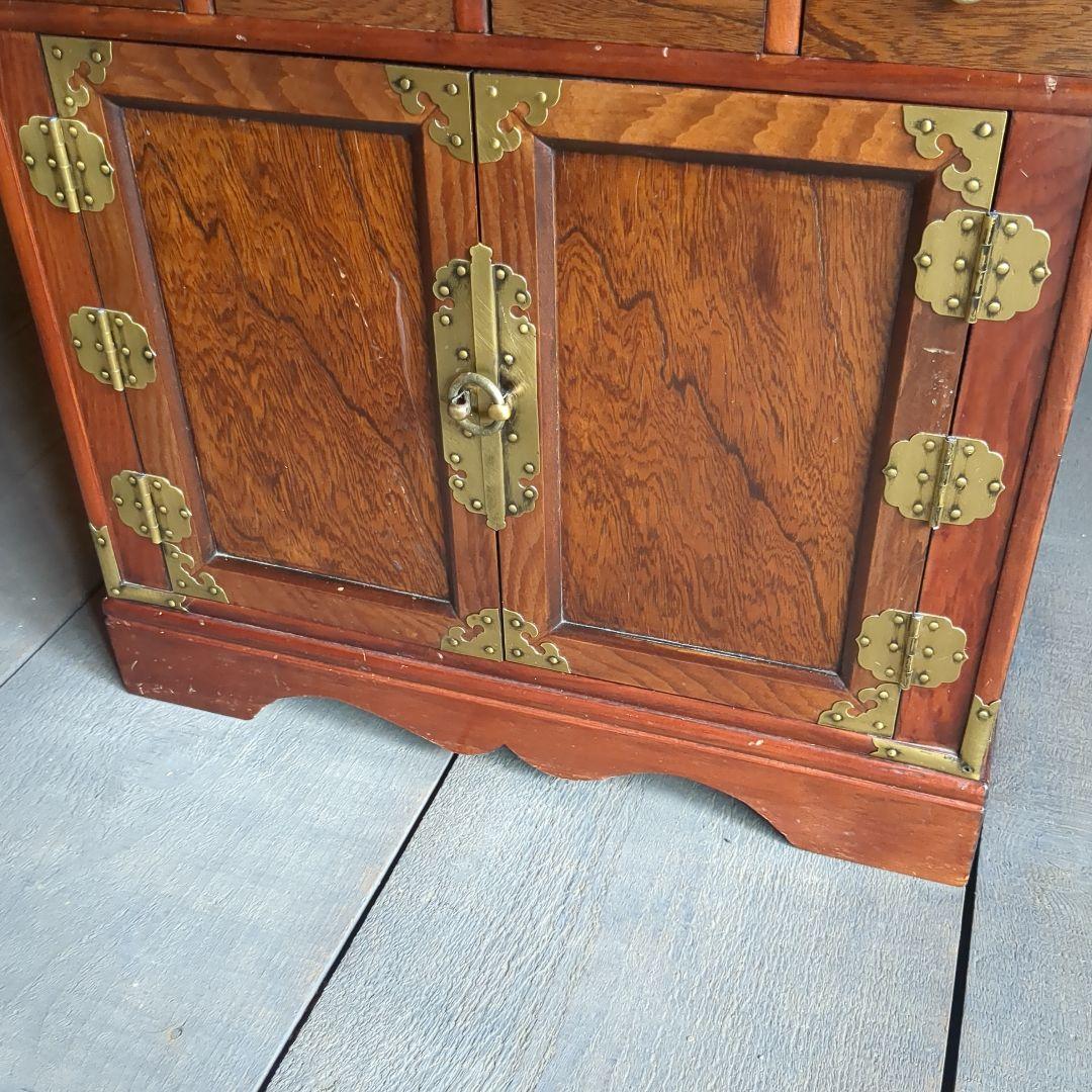 【値下げ】薬箪笥 ヤクジャン　李朝 引き出し16杯