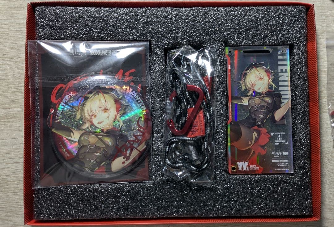 アークナイツ 音律聯覚2023 W and 発光通行認証ケース