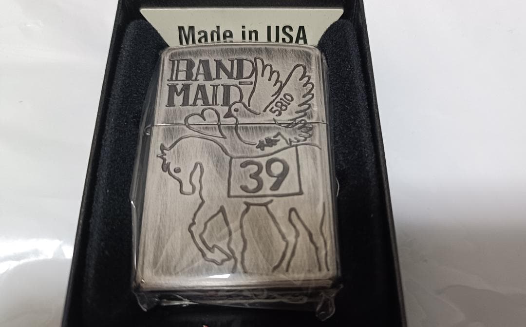 BAND-MAID「小鳩ミク」× ZIPPO 完全受注生産品 バンドメイド