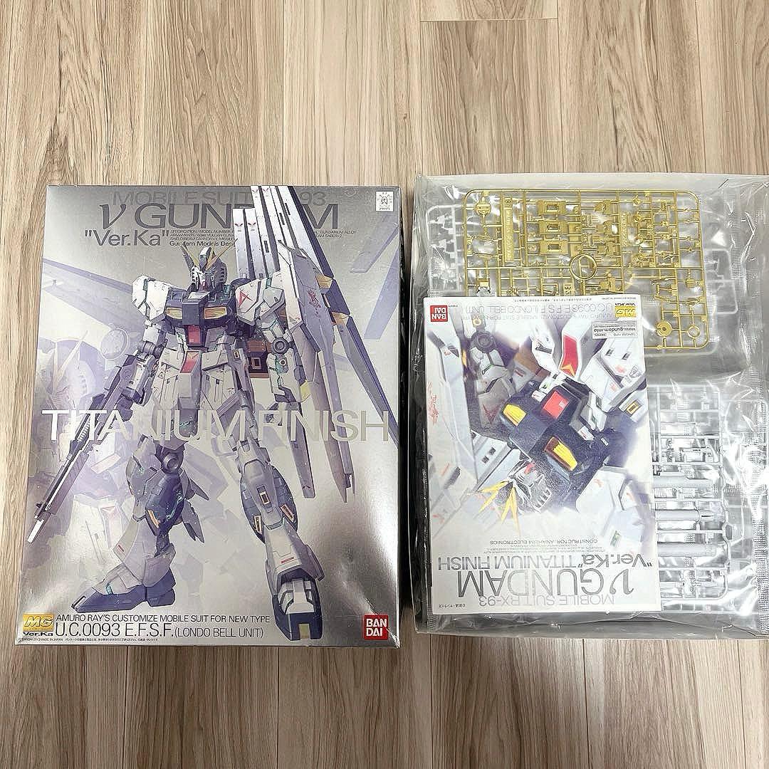 【新品未組立】MG RX-93 νガンダム✨Ver.Ka チタニウムフィニッシュ