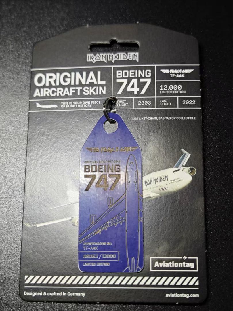 「Ed Force One」 Aviationtag ボーイング747-400