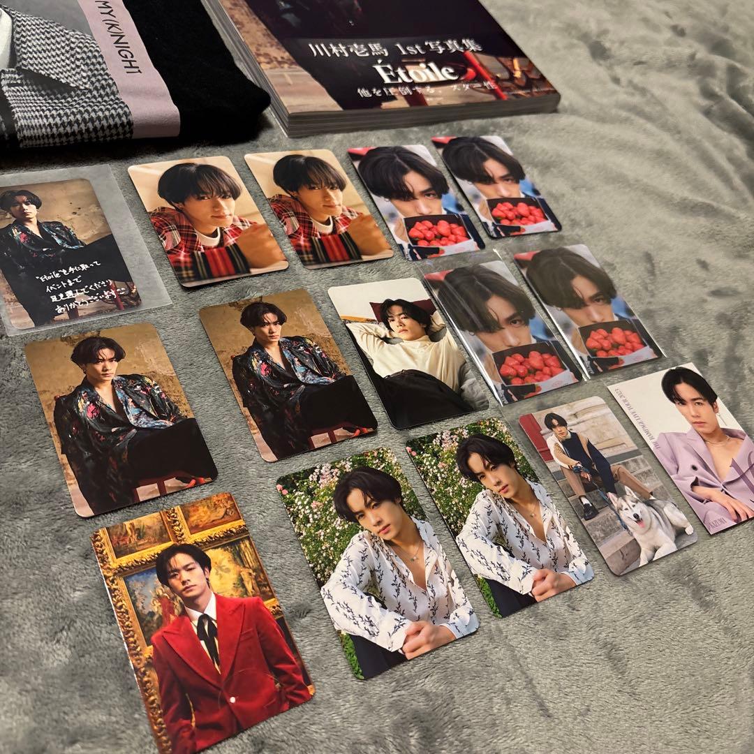 THE RAMPEGE 　川村壱馬　直筆サイン写真集　トレカセット　Etoile