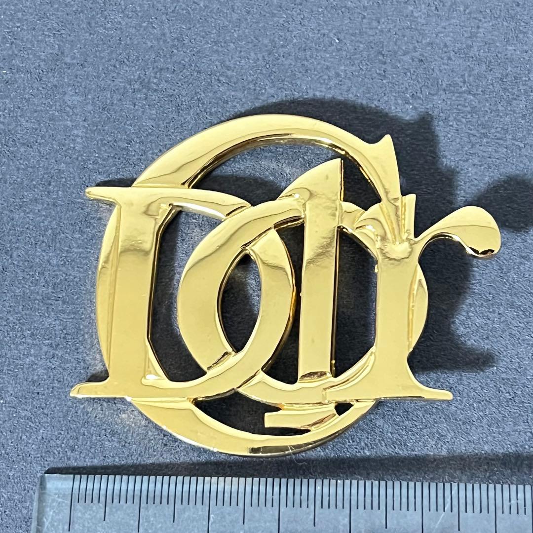 ChristianDior ロゴ ディオール ピンバッジ ピンブローチ