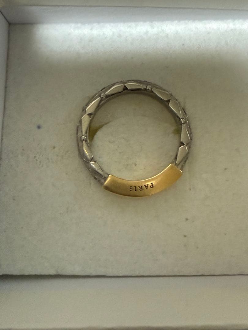 Maison Margiela リング ゴールドシルバー 19号