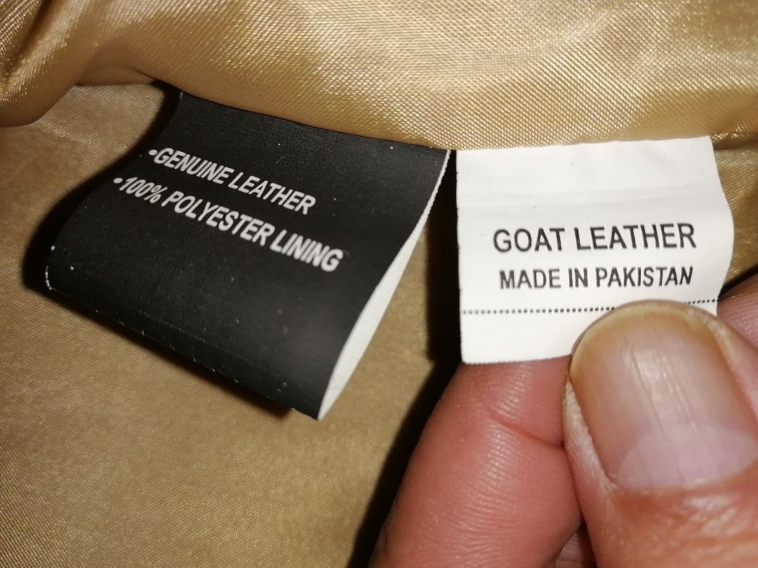 トットタトゥー柄 山羊革 レザージャケット